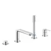 Grohe Lineare Mitigeur monocommande, pour baignoire, 19577001,