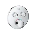 Grohe - SmartControl - Mitigeur encastré, 2 sorties, chrome 29145000