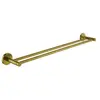 Essentials - Porte-serviettes à deux bras, Cool Sunrise brossé 40802GN1 - Grohe