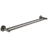 Essentials double barre porte-serviettes, hard graphite brossé (40802AL1) - Grohe
