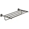 GROHE Porte serviette et tablette Essentials finition Hard Graphite brossé