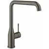 Grohe Mitigeur monocommande evier Grohe Essence Hard graphite brosse