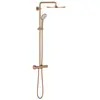 Set de douche GROHE EUPHORIA avec thermostat, 310 mm, Warm Sunset BR