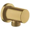 Grohe Rainshower Coude mural avec rosace ronde Brushed Cool Sunrise