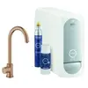 Grohe Blue Home Mitigeur de cuisine, avec système de filtration, pivotant, 31498DL1,