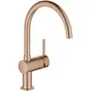 Grohe Minta, mitigeur monocommande évier, Warm Sunset brossé (32917DL0)
