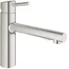 Grohe Concetto Mitigeur monocommande Évier, Supersteel (30273DC1)