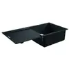 Grohe Évier K500 GROHE 31645AP0 1 bac + 1 égouttoir - noir granite