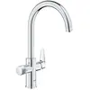 Blue Pure - Mitigeur d'évier StartCurve avec filtration, chrome 30592000 - Grohe