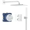 Grohe Precision Colonne de douche, Mitigeur thermostatique, 34881000,