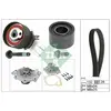 Pompe à eau + kit de courroie de distribution INA, par ex. pour Volvo