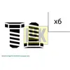 Jeu De Vis, Accouplement 411 0006 Luk Mercedes-Benz Luk 411000611