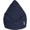 SITTING POINT Pouf Poire Brava XL Bleu Jeans