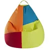 Pouf - SITTING POINT - Harlekin XL - 70x110 cm - 100% Polyester enduit PVC - 1 personne