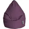 SITTING POINT Pouf Poire Brava XL Aubergine