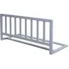 roba Barrière De Lit En Bois - Protection Anti-chute Sûre Pour Bébés Et Enfants Gris