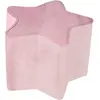roba Tabouret Pouf En Velours Et Bois Lil Sofa Rose Pastel / Étoile