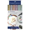 Set de 6 Marqueurs Métalliques Faber-Castell