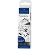FABER-CASTELL 4 Feutres Pitt Artist Pen Manga Noir