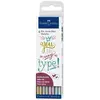 Faber-castell pitt bille métallique portefeuille (lot de 4)