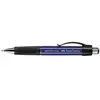 Faber-Castell 140732 Stylo bille GRIP PLUS BALL, bleu métal
