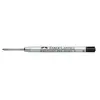 Faber-Castell 148740 Recharge Stylo bille, mine M grand volume, noir