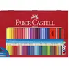 FABER-CASTELL Set de 48 crayons de couleur avec grip Avec accessoires