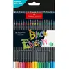 Faber-Castell étui de 36 Crayon de couleur Black Edition