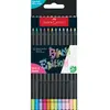 Faber Castell - Buntstifte Black Edition Neon + Pastell 12er Pack