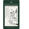 Faber-Castell 12 Crayons Graphite Castell 9000