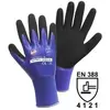 L+D Nitril Aqua 1169-L Nylon Gants de travail Taille: 9, L EN 388:2016 CAT II