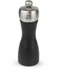 Fidji Moulin à poivre manuel en bois et inox couleur noir 15 cm Peugeot