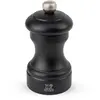 Bistro Moulin à sel manuel en bois couleur noir mat 10 cm Peugeot