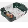 Appolia Plat four céramique rectangle vert forêt 32 cm - 12.5in Peugeot