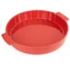 Appolia Tourtière céramique rouge diamètre 28 cm - 11' Peugeot