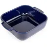Peugeot - Appolia Plat four céramique carré bleu profond 21 cm - 8,25'
