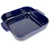 Peugeot - Appolia Plat four céramique carré bleu profond 36 cm - 14'