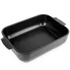 Plat au four PEUGEOT Appolia rectangulaire 32 cm Noir Satin