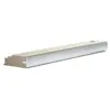 Cale de frappe en bois Wolfcraft avec rail en aluminium