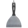 wolfcraft 4047000 spatule large professionnel poignée + embout, Noir