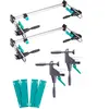 wolfcraft Ensemble d'outils d'assemblage de cadre de porte PRO 3676000