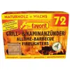 FAVORIT 72 Allume-Feux & allumettes, incolore, Taille Unique 400g
