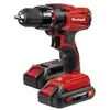 Einhell TC-CD 18-2 Li Sans clé 980 g Noir, Rouge