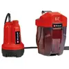 Einhell Pompe d’évacuation eaux claires sans fil GE-SP 18 Li - Capacité 5000 L/h - Profondeur d'immersion 4 m - sans batterie