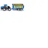 Tracteur New Holland avec Remorque d'Ensilage - SIKU - Echelle 1/50ème