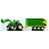 SIKU JOHN DEERE avec chargeur et remorque 3 essieux Si 