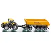SIKU 1-87 JCB 8250 avec dolly et benne 3 essieux - Ech 
