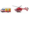 Siku 1748 Ambulance et hélicoptère Mercedes Benz - Siku 1748