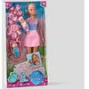Smoby Poupée Steffi Love - Simba - Babysitter - 12 accessoires inclus