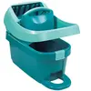 Leifheit 55076 Presse / Essore Housse Profi avec Roulettes Plastique Bleu Turquoise
